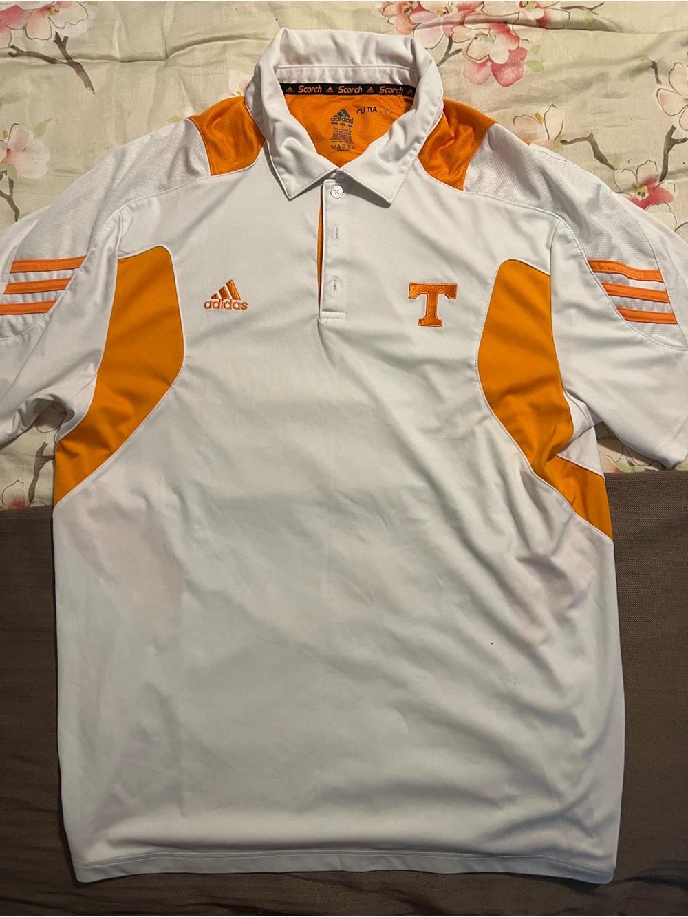Tennessee Volunteers Adidas Climalite Scorch Men's L Golf/Casual Polo